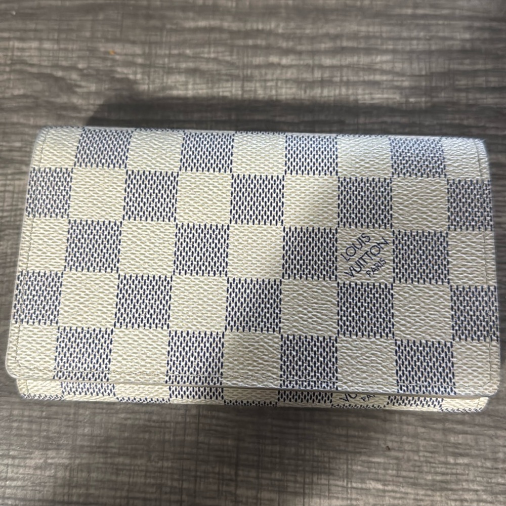 Louis Vuitton Damier Azur Trifold Wallet